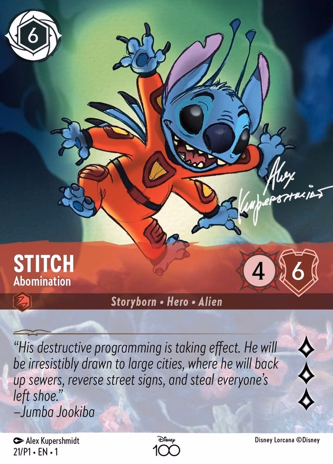 Stitch - Abomination (Alternate Art)