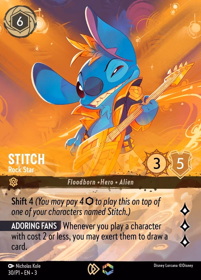 Stitch - Rock Star (Store Championship)