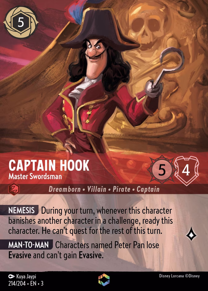 Captain Hook - Master Swordsman (Enchanted)