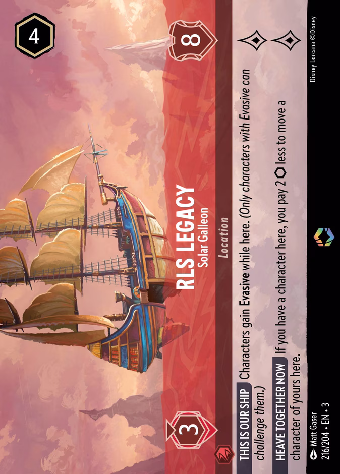 RLS Legacy - Solar Galleon (Enchanted)