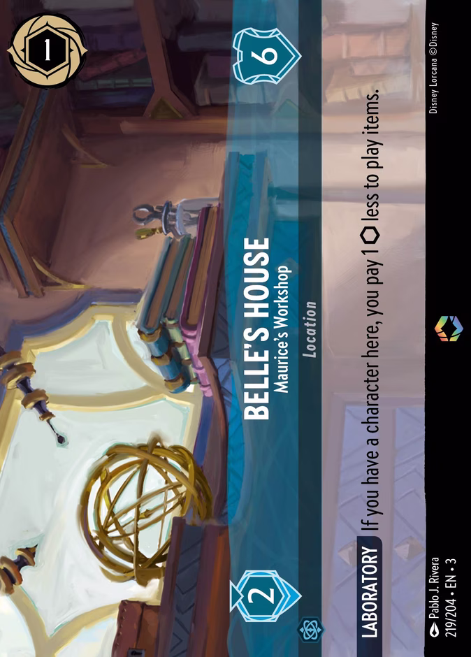 Belle's House - Maurice's Workshop (Enchanted)