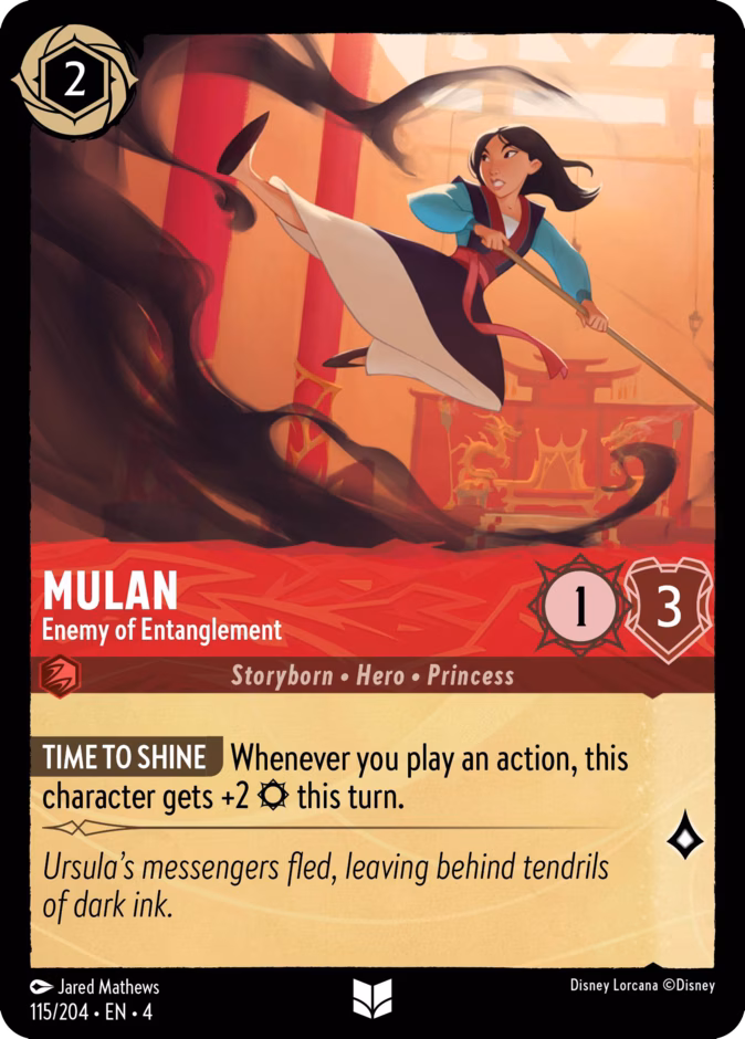 Mulan - Enemy of Entanglement