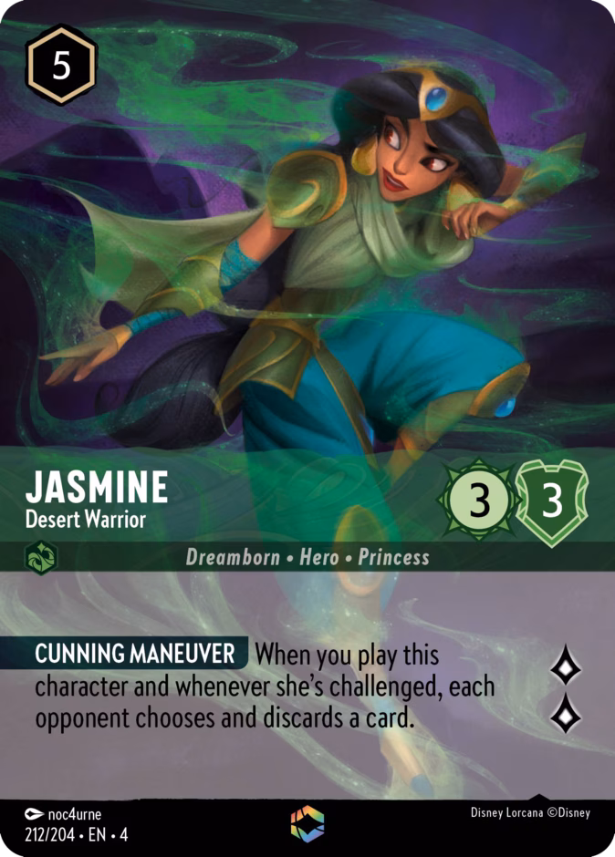 Jasmine - Desert Warrior (Enchanted)