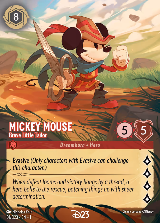 Mickey Mouse - Brave Little Tailor (Extended Art)