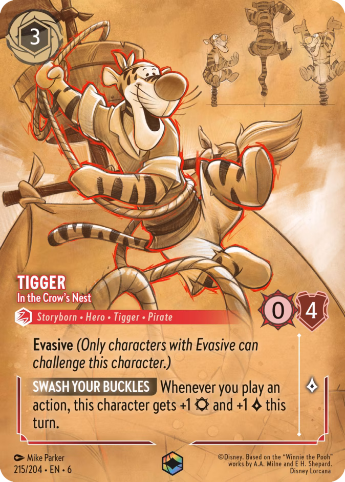 Tigger - In the Crow's Nest (Enchanted)