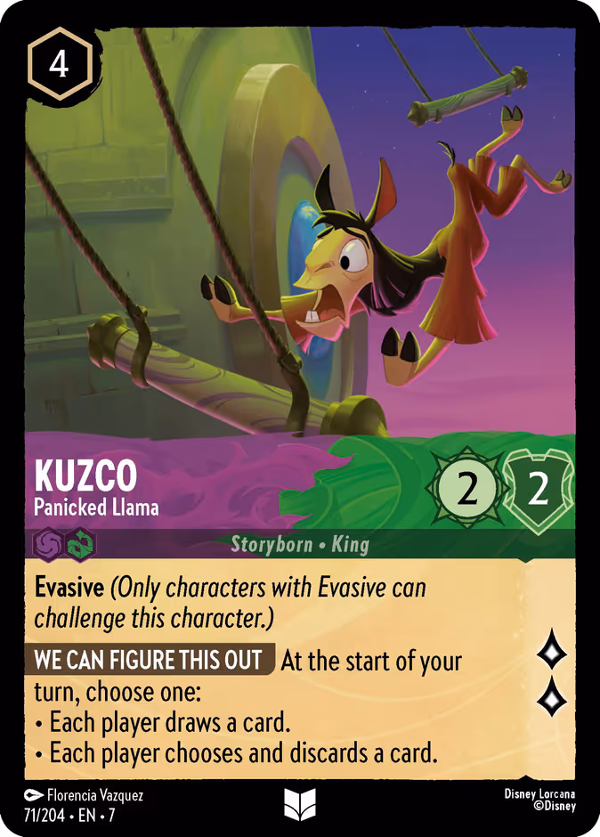Kuzco - Panicked Llama