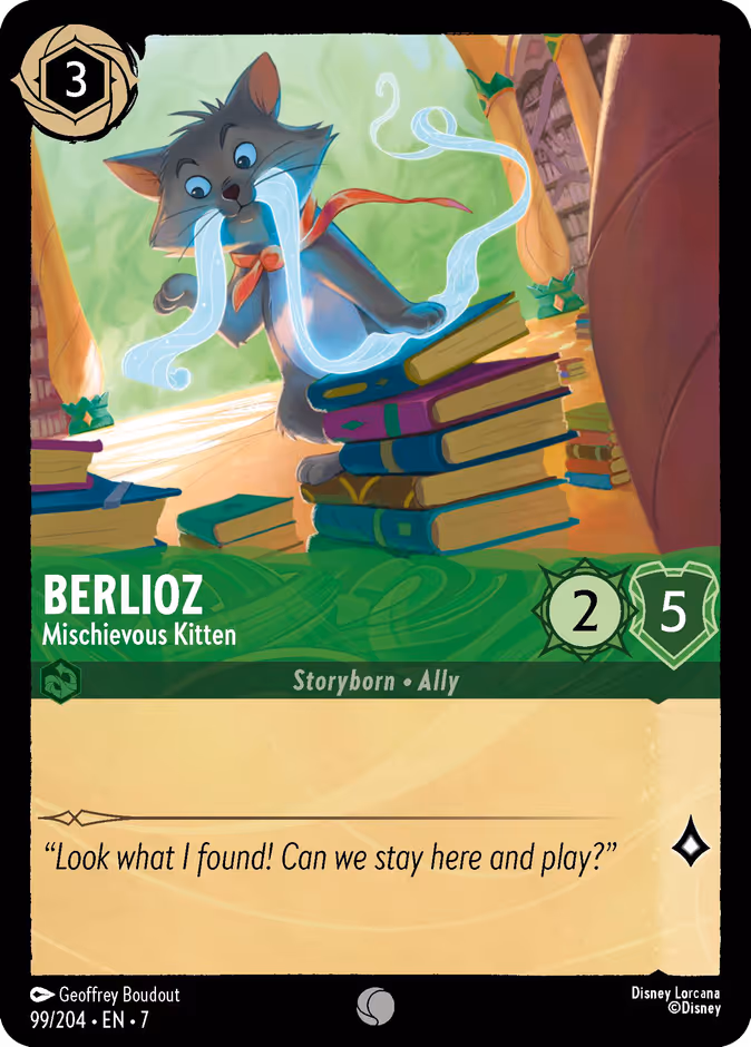 Berlioz - Mischievous Kitten