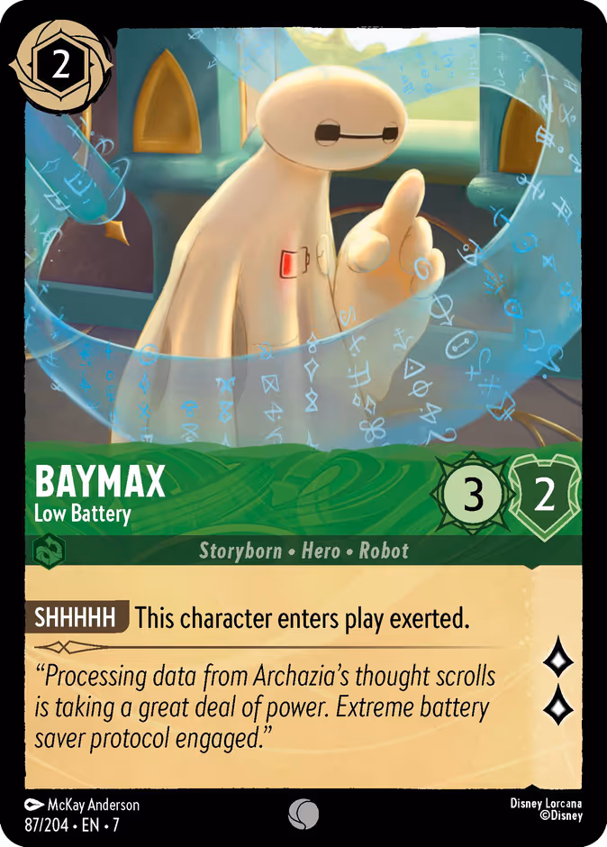 Baymax - Low Battery