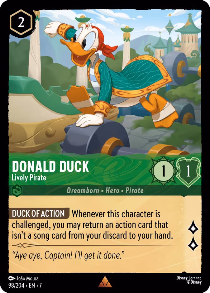 Donald Duck - Lively Pirate