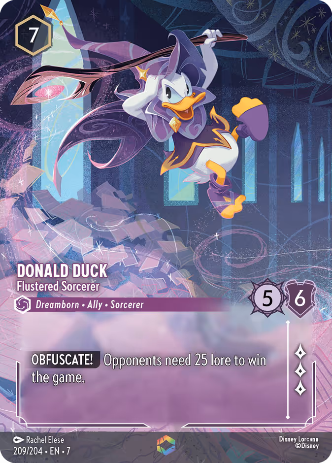 Donald Duck - Flustered Sorcerer (Enchanted)