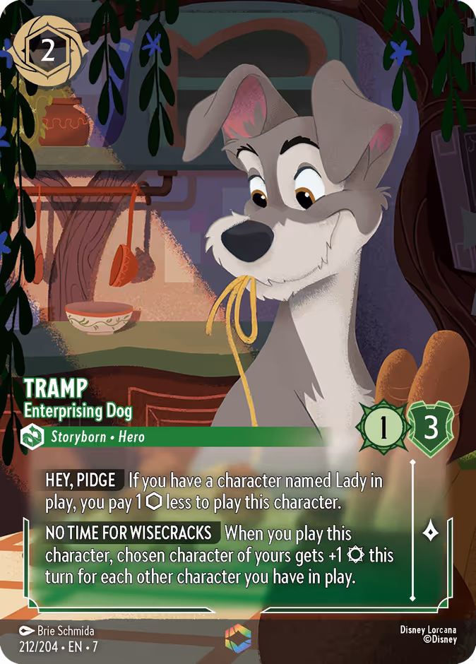 Tramp - Enterprising Dog (Enchanted)