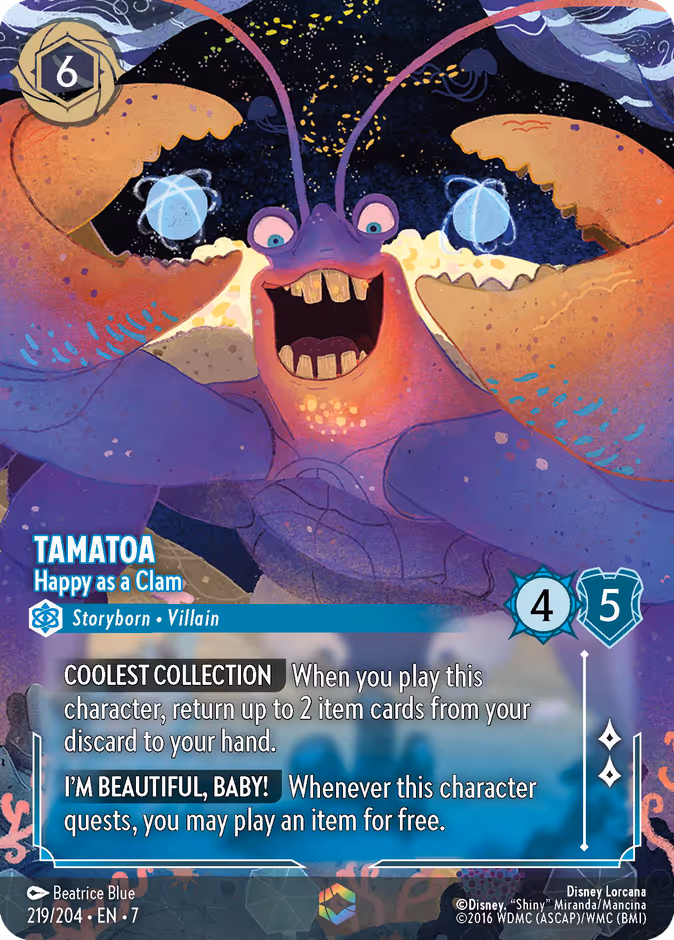 Tamatoa - Happy as a Clam (Enchanted)
