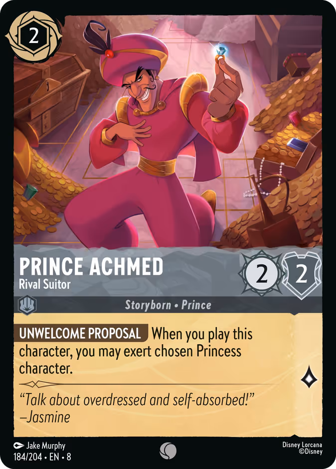 Prince Achmed - Rival Suitor