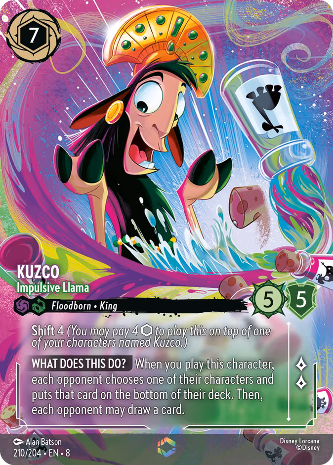 Kuzco - Impulsive Llama (Enchanted)