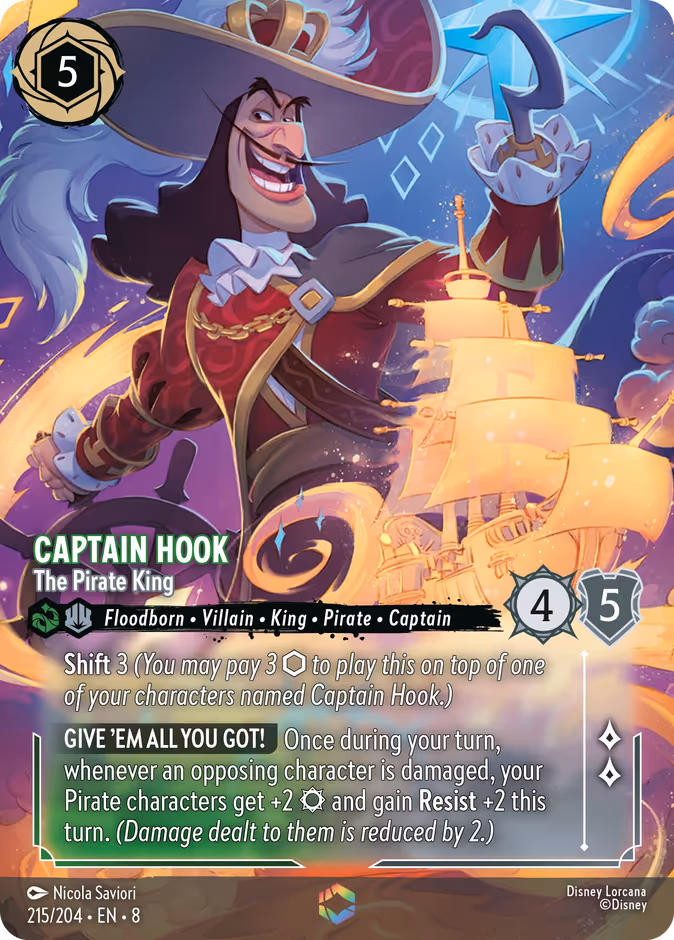Captain Hook - The Pirate King (Enchanted)