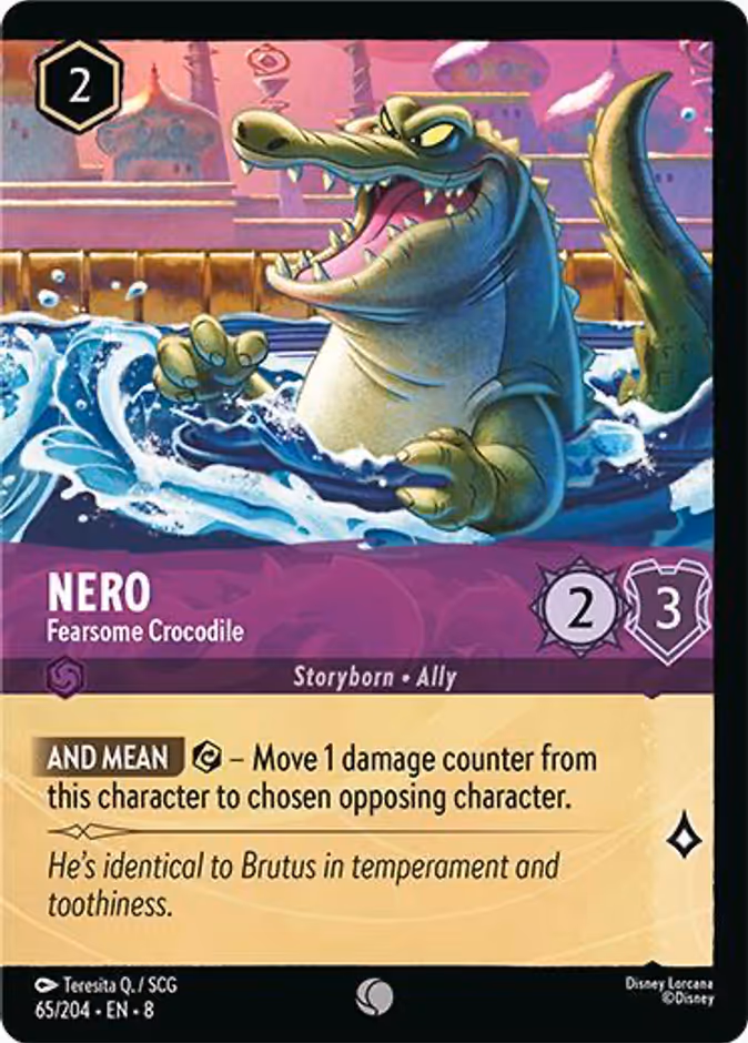 Nero - Fearsome Crocodile (Foil)
