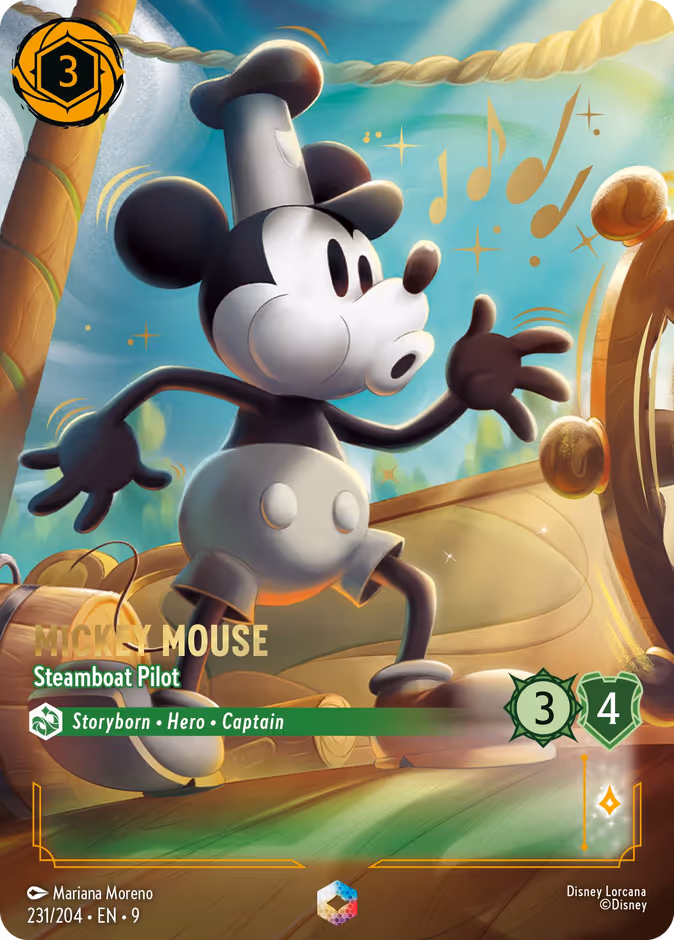 Mickey Mouse - Steamboat Pilot (Enchanted)