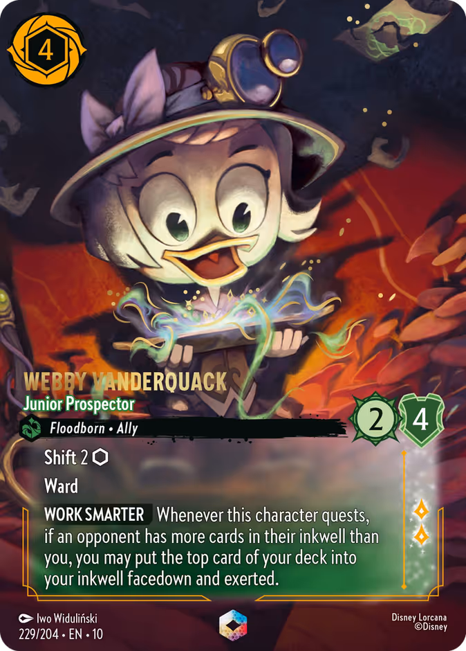 Webby Vanderquack - Junior Prospector (Enchanted)