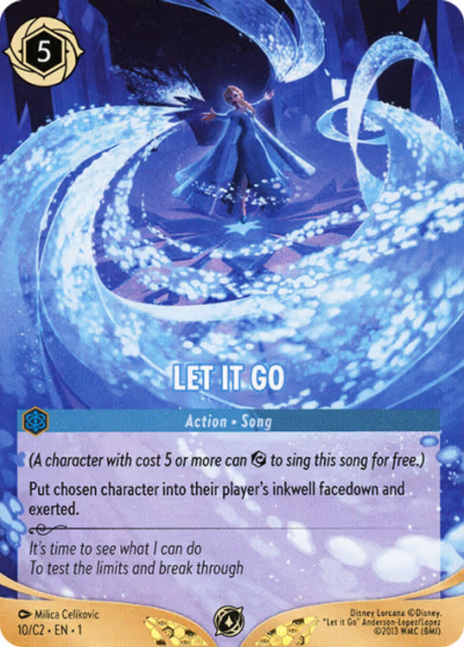 Let It Go (Disney Lorcana Challenge)