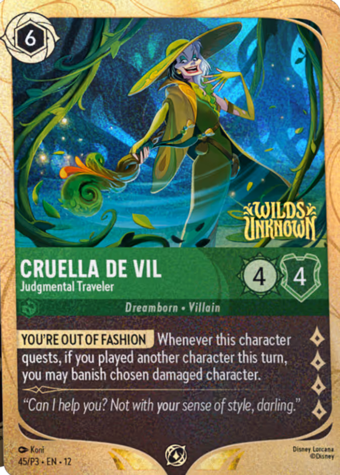 Cruella De Vil - Judgmental Traveler