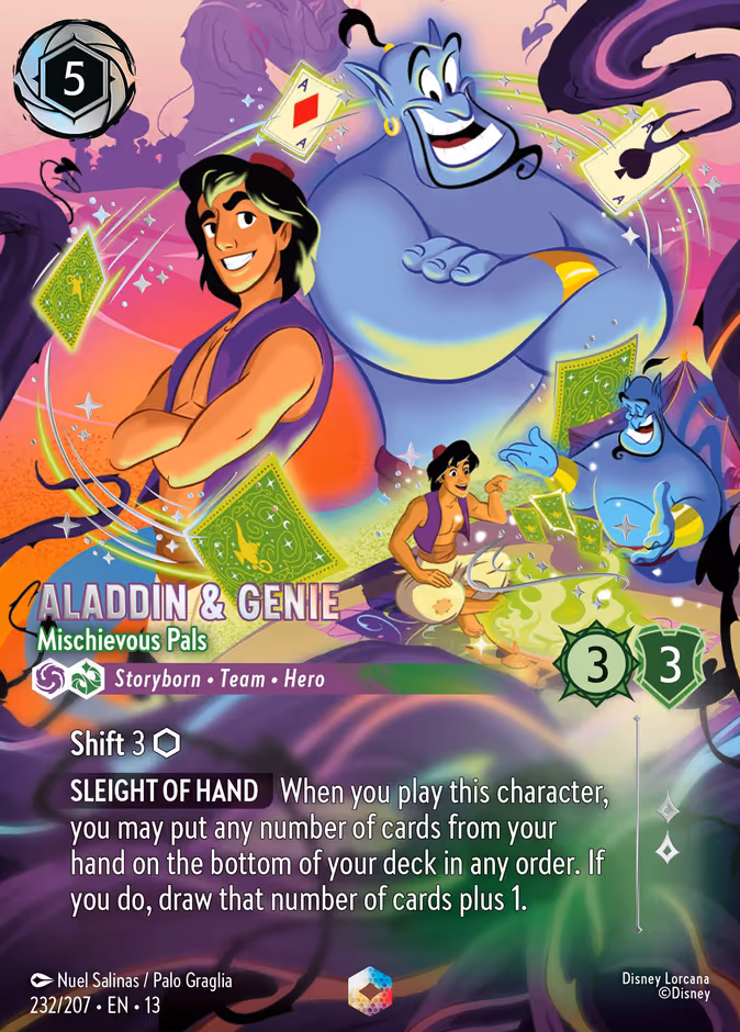 Aladdin & Genie - Mischievous Pals (Enchanted)