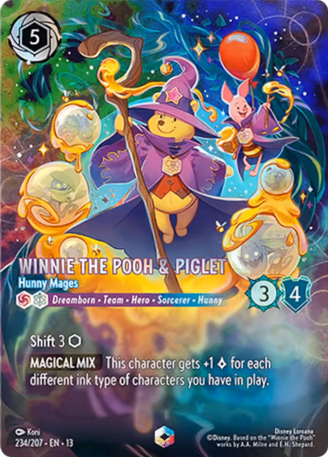Winnie the Pooh & Piglet - Hunny Mages (Enchanted)
