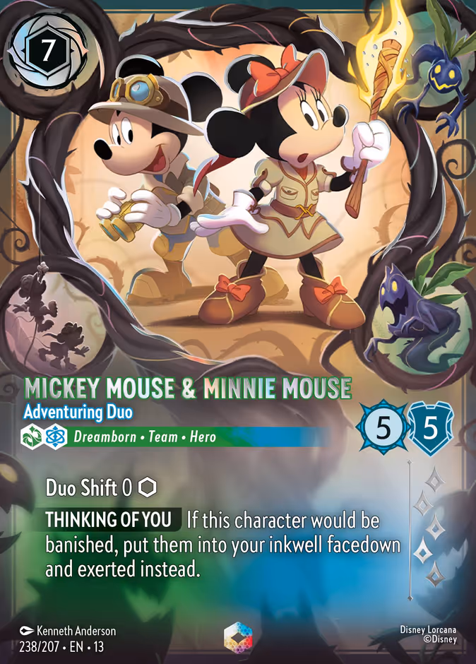 Mickey Mouse & Minnie Mouse - Adventuring Duo (Enchanted)