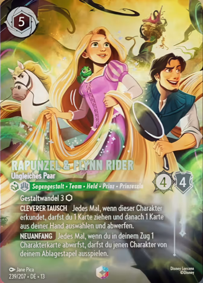 Rapunzel & Flynn Rider - Unlikely Pair (Enchanted)