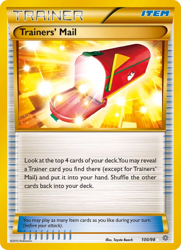 Trainers' Mail (Secret)