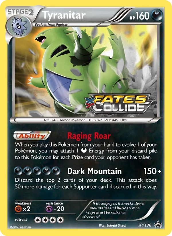 Tyranitar (Prerelease) [Staff]