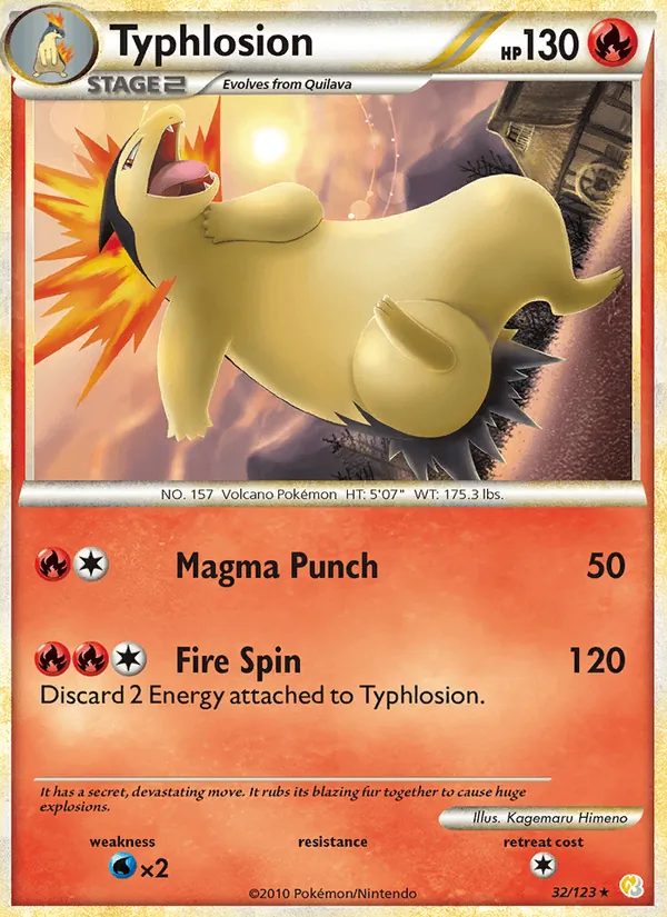 Typhlosion (Cosmos Holo)