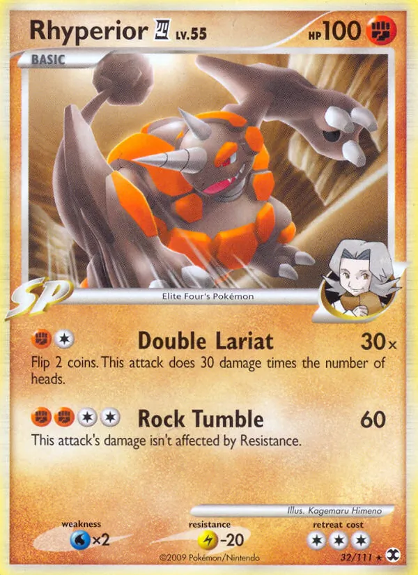Rhyperior E4 (DPPt Rising Rivals)