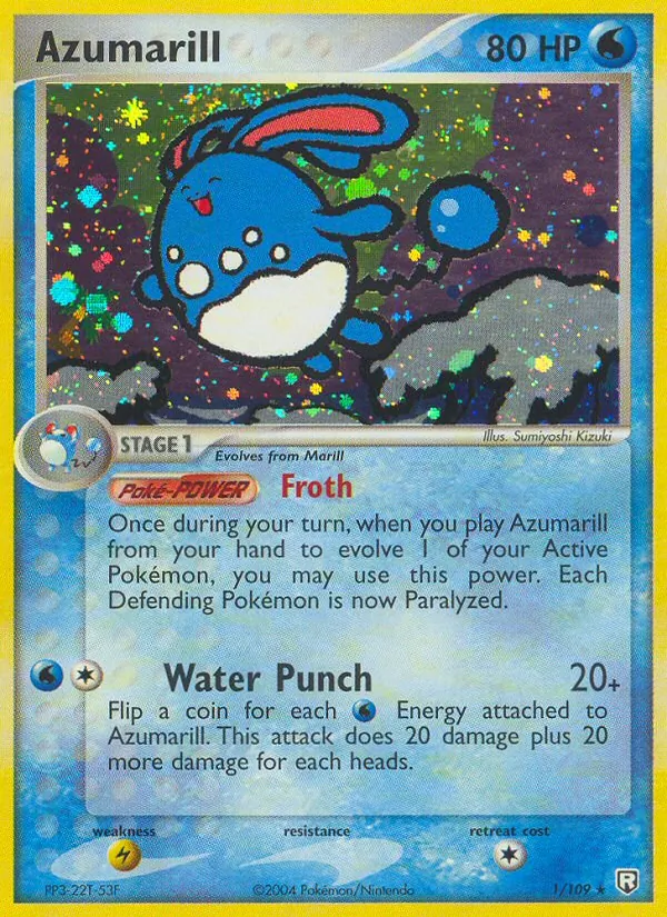 Azumarill (EX Team Rocket Returns)