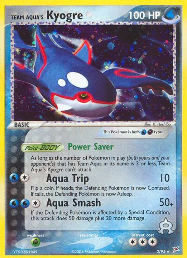 Team Aqua's Kyogre (EX Team Magma vs Team Aqua)