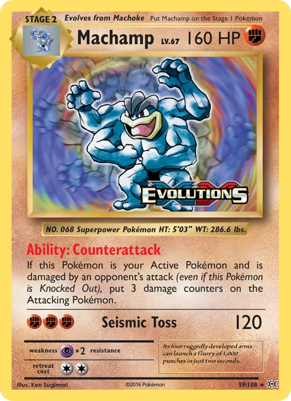 Machamp (Prerelease) [Staff]