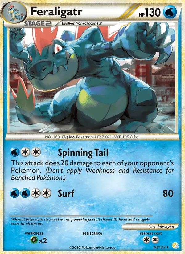 Feraligatr (Cracked Ice Holo)