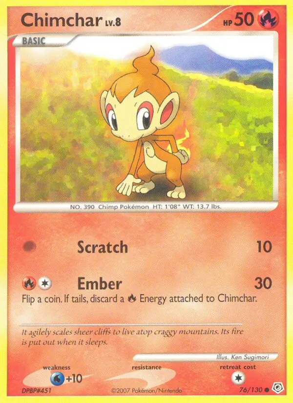 Chimchar [Diamond & Pearl]