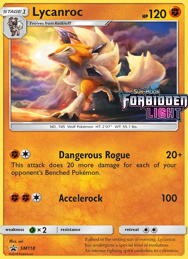 Lycanroc (Prerelease) [Staff]