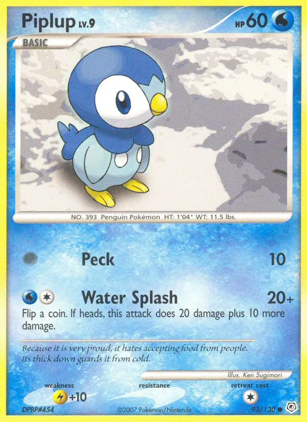 Piplup (Cosmos Holo)