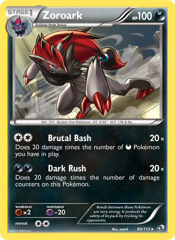 Zoroark (Cosmos Holo)