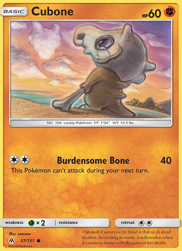 Cubone (General Mills Promo)