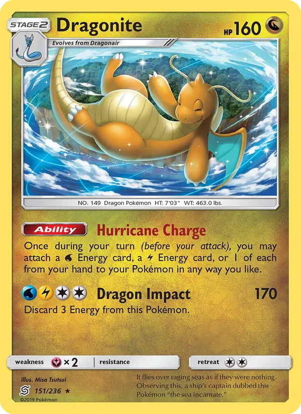 Dragonite (Cracked Ice Holo)