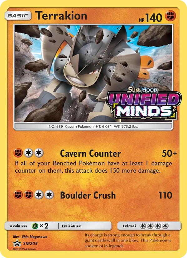 Terrakion (Prerelease) [Staff]