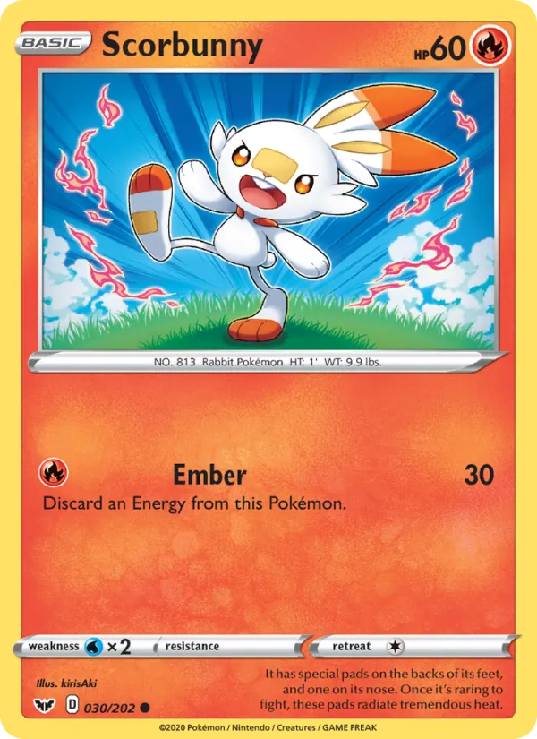 Scorbunny (Cosmos Holo)