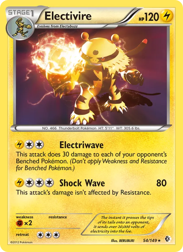Electivire (Cosmos Holo)