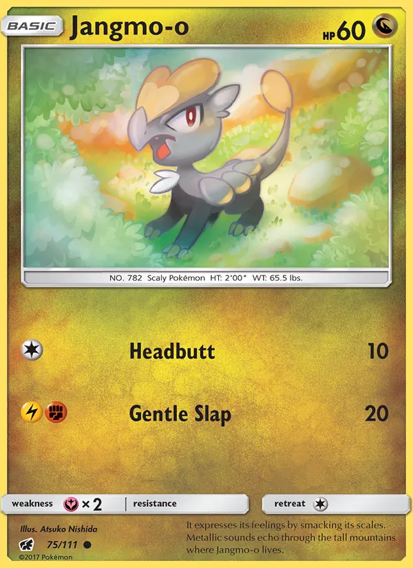 Jangmo-o (Cosmos Holo) (EB Games Promo)