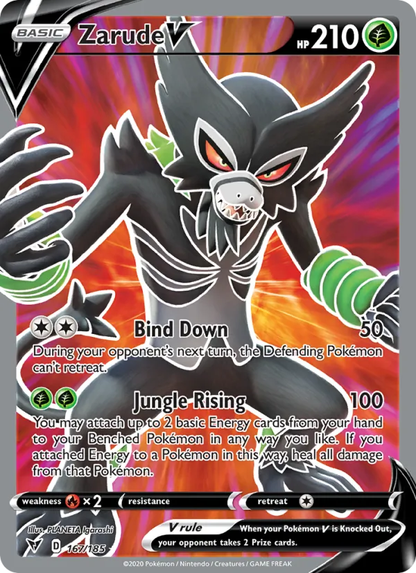 Zarude V (Full Art)