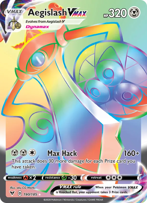 Aegislash VMAX (Secret)