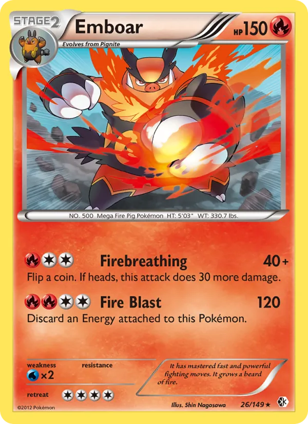 Emboar (Cosmos Holo)
