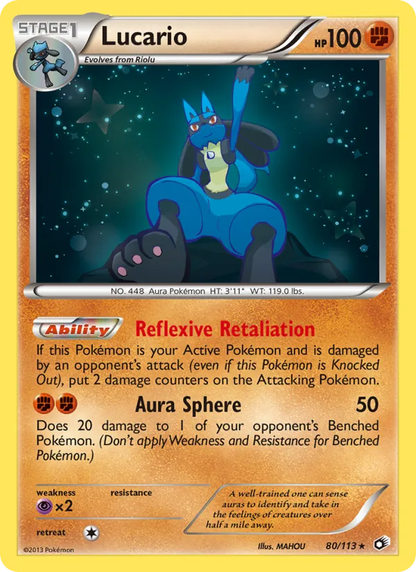 Lucario (Cosmos Holo)